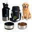3-in-1 Dog Water Bottle with Carrier Bag
