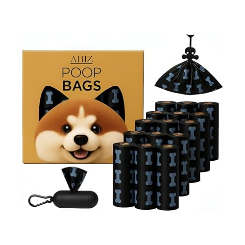 Dog Poop Bags. Eco-friendly, Thick, Strong, Leak-Proof Bags. Lavender Scented, Biodegradable.